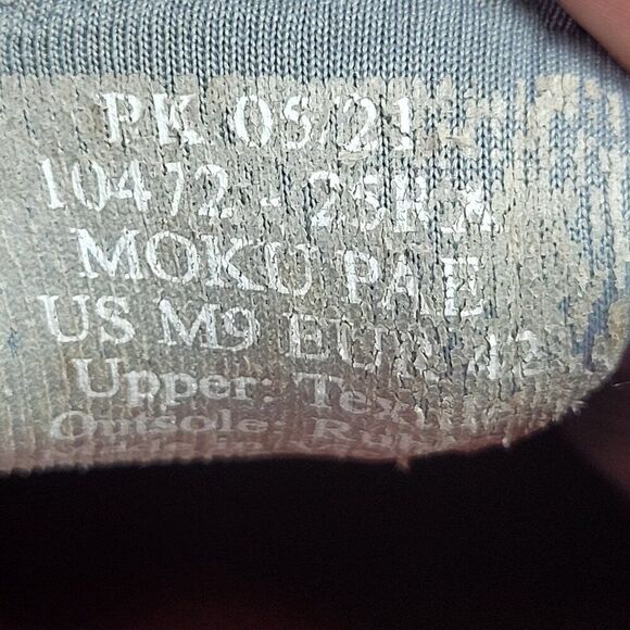 Olukai Moku Pae Shoes Mens 9 Grey Sneakers Mesh Slip On Comfort Casual‎ Sneakers - Picture 11 of 11